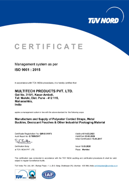 ISO Certification